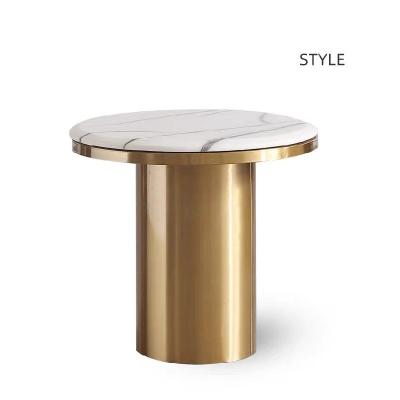 China Customized Low Moq Living Room Table Metal Living Room Stainless Steel Coffee Table for sale