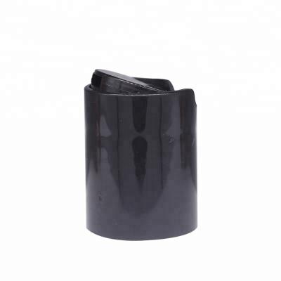 China Spill No No Leak Short Plastic Lead Time PP Disc 24/415 Black Cap For Shampoo Bottle for sale