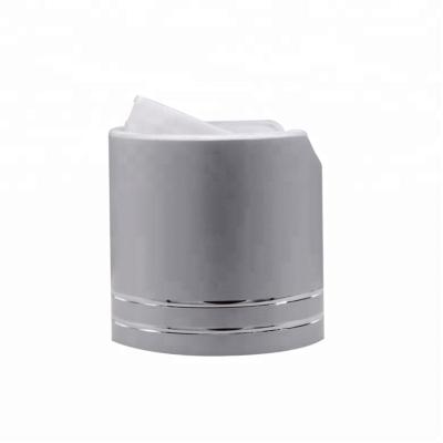 China Non Spill Professional Supplier High Level Aluminum Press Cap Disc Cap 24/410 for sale