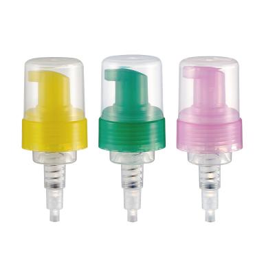 China Non Spill TS19#-15 Outer Spring 42mm Foaming Pump 0.7ml Plastic Capsules for sale