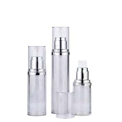 China Non Spill Wholesale Excellent Quality Plastic Pump Bottle Cosmetic Luxury Airless Skin Care for sale