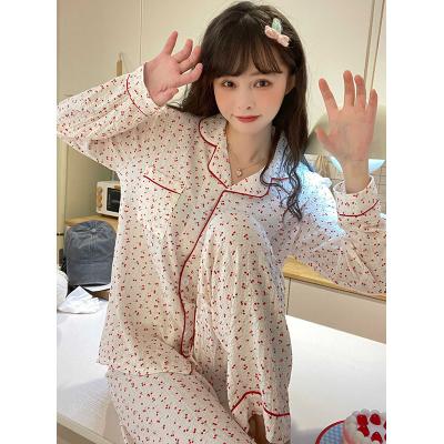 China Breathable Spring and Fall fashion soft long sleeve pants ladies pajama sets, wholesale pajama sets, china pajamas for sale