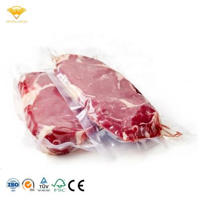 China Household Aseptic Storage BPA Free Food Saver Bag Clear Plastic Vacuum Sealer Bag Embossed Food Vacuum Bag for sale