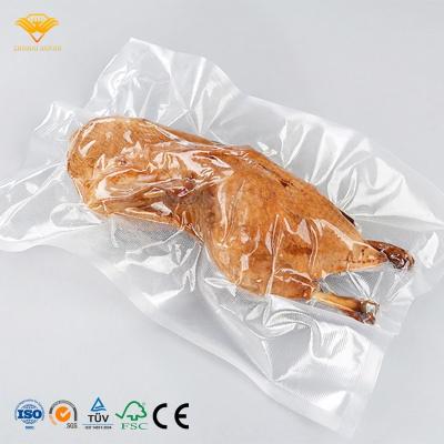 China Microwavable Plastic Stain Embossed Packaging Bag For Seed Cereal Rice Food Textured Vacuum Heat Seal Bag for sale