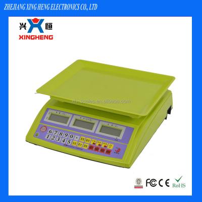 China ACS-30KG Plastic ABS Electronic Scale With Grading for sale