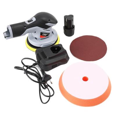 China China OEM 12v 20V Lithium Battery Rechargeable High Speed ​​Mini Portable Cordless Car Automated Wax Polisher Pad Polishing Machine for sale