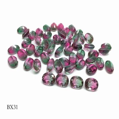 China NO Loose Gemstone Best Price Multicolor Common Gemstone Oval Shape Loose Gemstone For Earrings Jewelry for sale