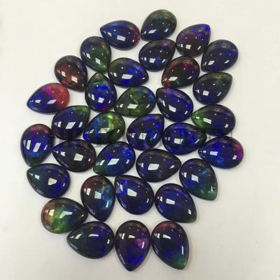 China NO New Arrival Jewelry New Products Multicolor Gemstone Ammolite Manufacturer Price for sale