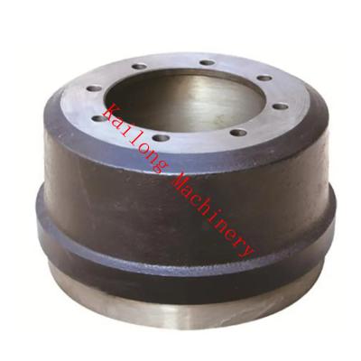 中国 TS16949 Truck Trailer Brake Drums Automobile Spare Parts Black Cast Iron 販売のため