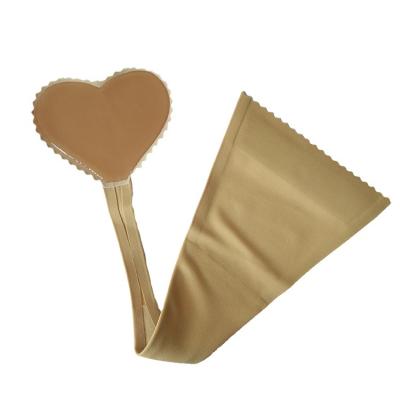 China C Shape Antibacterial Adhesive Tail Heart Fabric Lycra Adhesive String Panties for sale