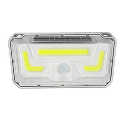 China IP65 Security Solar Powered Outdoor Waterproof Solar Wall Light Motion Sensor Lights COB LED Solar Light for sale