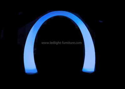 China Bogen-/Kegel-/des Horn-aufblasbares LED Licht fertigte Logo-Druck mit Fernbedienung besonders an zu verkaufen