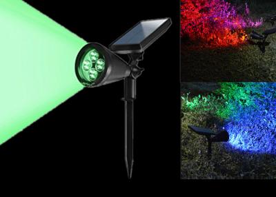 Cina 7 colori che cambiano le luci solari del giardino del LED, luci di palo principali alimentate solari  in vendita