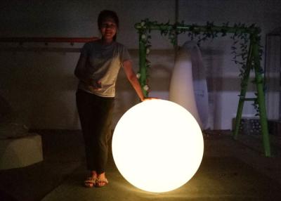 China DMX Wireless Decorative Garden Glow Balls Lights Outdoor 80cm / 100cm Diameter for sale