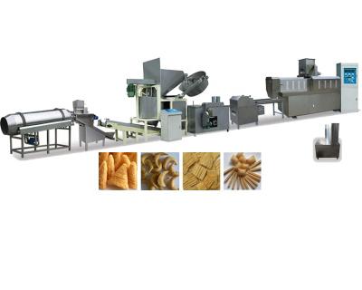 China Automatic French Fries Corn Puff Pops Making Machine /snacks Food Processing Line for sale