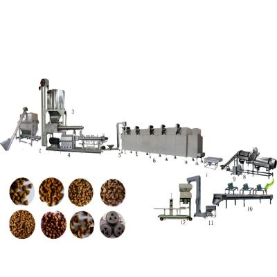 China Automatic Dry Dog Cat Food Making Plant Schet Small Animal Feed Machine for sale