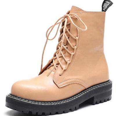 China HOT SALE Flat Women Fashion Boots Breathable Boots Women Microfiber Boots Wild Botin Mujer Shoes for sale