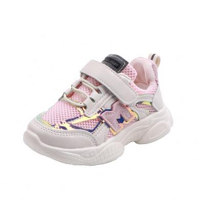 China 2021 Hot Sale Lightweight Kids Flat Shoes Summer Mesh Children Breathable Sneaker New Sneaker Baby Sports Shoes With High Quality for sale