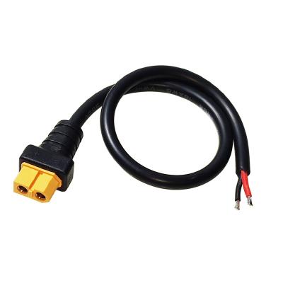 China High Quality Amazon Electronic Hot Selling XT60 Connector Plug Cable Battery Female Connector Plug With 18AWG Bare Copper Brand New for sale