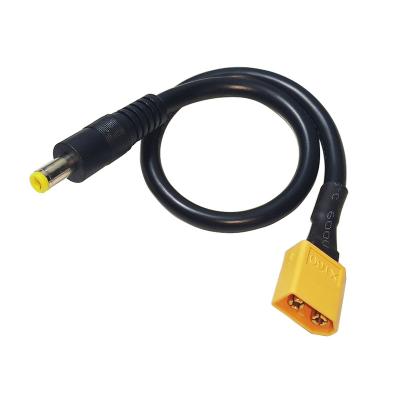 China OEM Electronic Custom High Quality XT60 Male Plug To DC5521 Male Connector Extension Cable Power Cable For Field Repairs Apply for sale