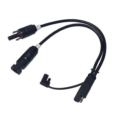 China JKM 10AWG 5.15mm2 Electronic Solar Connector To Sae Panel Plug Conversion Cable For rv Sae Cable Adapter Solar Panel Connection Solar for sale