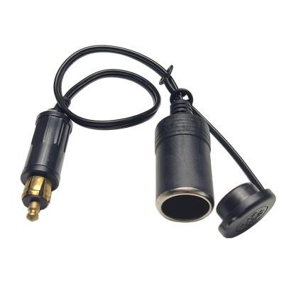 China Motorcycle Power Supply to Car 12V JKM 12V Power Supply JKM 12V Motorcycle Charger Extension Cord Car Plug 0.35m Adapter Power Advance Cable For BMW Scooter for sale