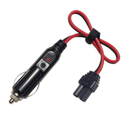 China Power Supply For Vehicle Appliances JKM Bakelite Car Cigarette Lighter Revolution EC5 Durable Female Cable For Mobile Charging Power Banks for sale