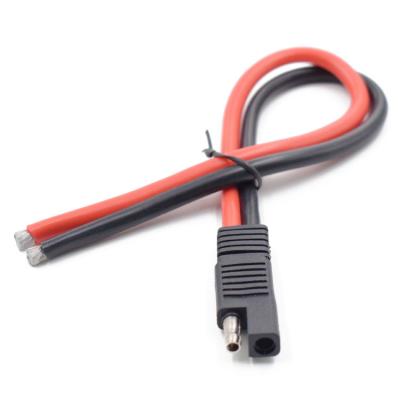 China JKM 10AWG SAE Connector Extension Cable 0.3M Quick Connector Disconnect Automotive Solar Panel for sale