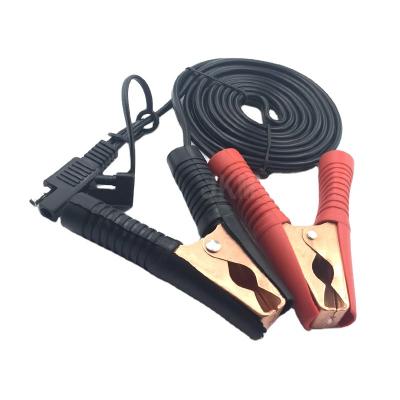 China 1.8m Electronic SAE to High Current Line Battery Clip 90mm Crocodile Clip Wire SPT2-18AWG Car Tool Conversion Cord for sale