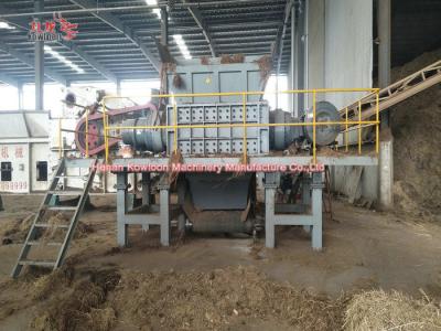 China Waste Corn Coconut Biomass Shredder Machine Impact Resistance Low Noise for sale