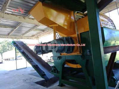 China Waste Rubber Tire Recycling Plant No Waste Gas 20000kg - 60000kg Weight for sale