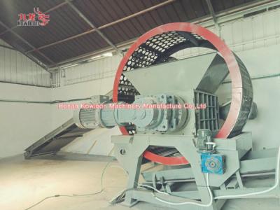 China High Precision Waste Tire Shredding Machine Stable Operation 380V 50hz for sale