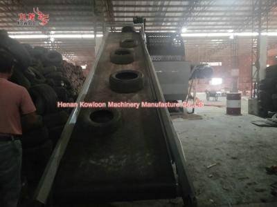 China Steel Tire Shredding Machine Automatic Cutting Machinery Diameter 1200mm for sale