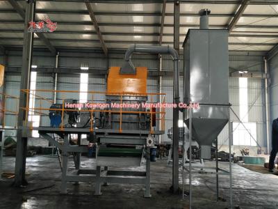 China PLC Tire Rasper Rubber Tire Grinding Machine Screen Hydraulic Lifting System for sale