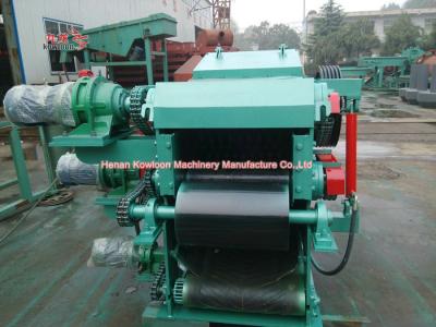 China 60hp Diesel Engine Drum Wood Chipper And Shredder PLC Control CE Certificated for sale