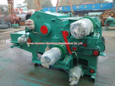 China Electric Drum Chipper Machine Drum Type Industrial Wood Chipper Energy Saving for sale