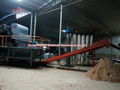 China High Efficiency Sawdust Making Machine 50Hz Three Phase For Wood Crusher for sale