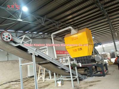 China Yield Agricultural Recycling Shredder Household Waste Shredder 10 Tons Per Hour for sale