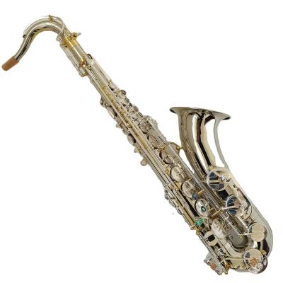 China High grade silver plated saxophone tenor saxophone brand VI saxophone professional musical instruments for sale