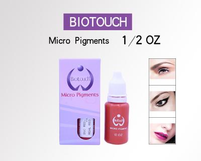 China Biotouch permanent makeup pigment/tattoo ink for sale