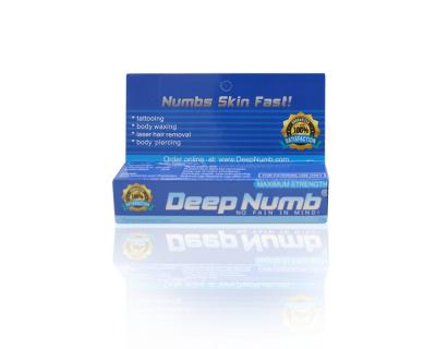 China Deep numb tattoo cream/permanent makeup cream,anesthetic cream for tattoo/piercing/waxing strongly effective for sale