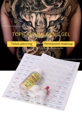 China Gel tattoo numbing gel numb gel 30ml highly effective during tatttoo stop pain gel for sale