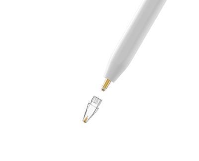 China Replacement Tips Spare Pencil Tips Extra Clear Seeds For Ipencil Touch Pen Accessory Compatible With iPad for sale