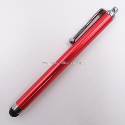 China Promotional Cheap Stylus Pen Bulk Short Touch Pen With Rubber Tip For Wholesale For iPhone iPad for sale