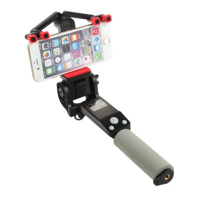 China 360-degree rotating 360-degree rotating selfie stick with mirror and can be connected to tripod for sale