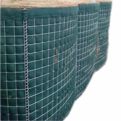 China Defensive Barrier Military Welded Mesh Gabion Hesco Barrier Welded Bastion for sale