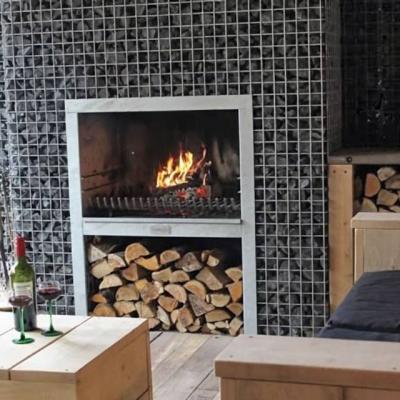 China Gabion Welded Stone Gabion Cage For Fireplace for sale