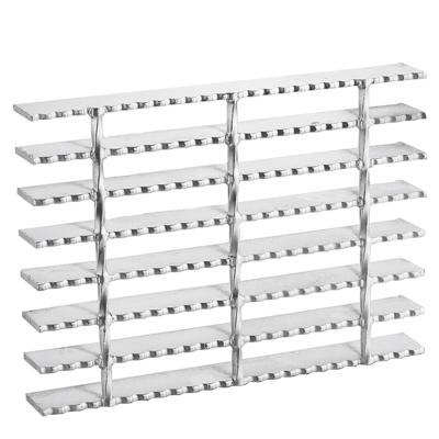 China Industrial Stainless Expanded Metal Building Materials Steel Floor Grating / Bar Grating Galvanized Steel Grating for sale