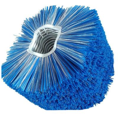 China Hotels Road Sweeper Wafer Ring Brushes For Clear Snow for sale