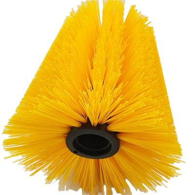 China Best Selling Hotels Street Road Roller Cleaning Brush For Manual Lawn Sweeper Parts for sale